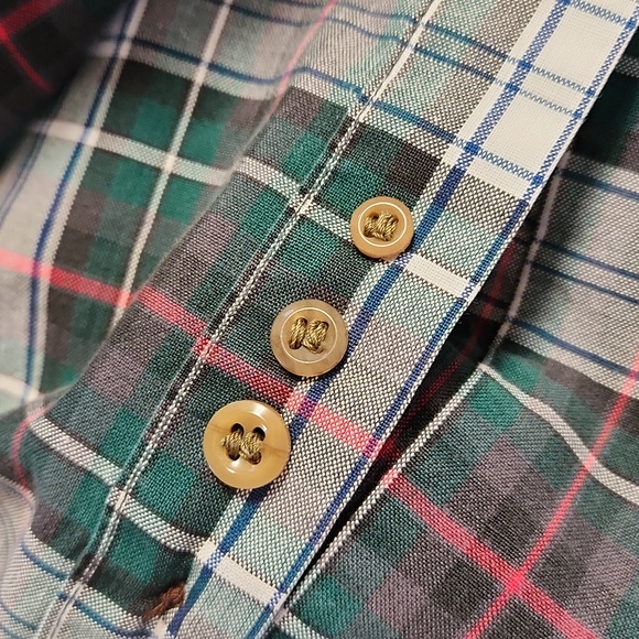 American Eagle Outfitters Men's Size Large Plaid Shirt - Picture 8 of 10